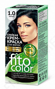 Стойкая крем-краска для волос серии "Fitocolor", тон 1.0 черный 115мл/20шт(РС)
