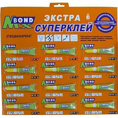 .Клей моментальный MX Bond 3 г. Россия 1/12/144