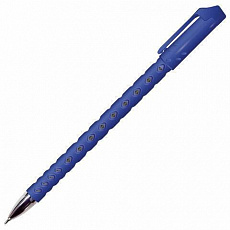 Уп. 12 шт. Ручка шариковая масляная BRAUBERG Orient, СИНЯЯ, корпус синий, узел 0,7мм, линия 0,35мм, 