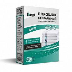 Стиральный порошок WHITE 450гр коробка RAIN 1/11 