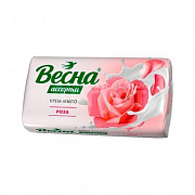 Мыло туалетное ВЕСНА 90гр Ассорти Роза 1/6 (72) (Самара) 