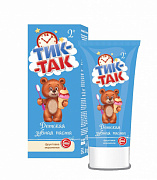 Детская зубная паста "ТИК-ТАК" фруктовое мороженое 2+ 62 гр 1/24 (Свобода)