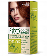 Стойкая крем-краска для волос Fito color intense тон 6.4 Насыщенный медный 115мл 1/17