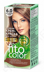 Стойкая крем-краска для волос серии "Fitocolor", тон 6.0 натуральный русый 115мл 1/20