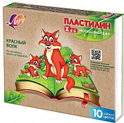 Пластилин 10 цв. "ZOO" 10 цветов