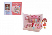 Дом для кукол с мебелью Кафе-мороженое "Милый уголок"   Funky toys FT3102 7х28,5х21