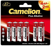 Camelion  LR6  Plus Alkaline 4+2 1/6/72