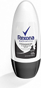 Дезодорант-антиперспирант роликовый Rexona  Невидимая  на черн./белом 50 мл. 1/6