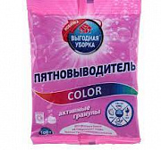 Пятновыводитель для белья Color ВЫГОДНАЯ УБОРКА 100г (РК) 1/20