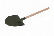 Лопата сапёрная (деревянный черенок, длина - 54,5 см)/Полесье