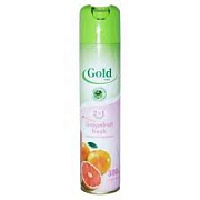 Освежитель воздуха GOLD WIND 300мл (Grapefruit Fresh) 1/12