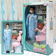 Набор кукол Доктор №YB210A/коробка/32,5*6*20,5