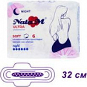 Прокладки гиг. "NataM" 6шт New Ultra Night Soft 1/48