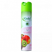 Освежитель воздуха GOLD WIND 300мл (Mango&Kiwi) 1/12