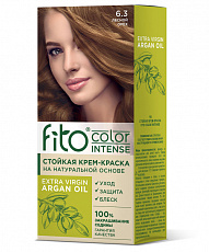.АКЦИЯ!!!Стойкая крем-краска для волос Fito color intense тон 6.3 Лесной орех 115мл/шт (-20%)