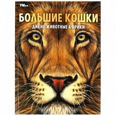 Энциклопедия. Большие кошки. Дикие животные Африки.  197х255 мм. 7БЦ. 48 стр. Умка359178 