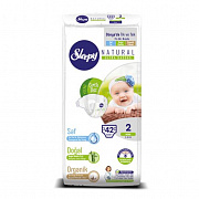 Подгузники Sleepy Natural Mini 3-6кг 42шт 1/4