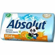 Мыло туалетное АБСОЛЮТ 90гр Kids календула антибак 1/6 (72) (Самара) 
