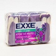 Мыло туалетное EXXE 4 x75гр. Лавандовый цвет 1/12