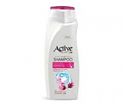 Шампунь ACTIVE укрепляющий, защита от выпадения волос CARE & BEAUTY с корнем женьшеня 350 мл 1/12