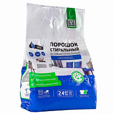 Стиральный порошок UNIVERSAL 2,4кг RAIN 1/8