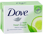 Мыло туалетное DOVE 135 гр Refreshing (Прикосновение свежести) 1/48