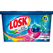 Капсулы для стирки LOSK Color 12шт*13г 1/4