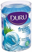 Мыло туалетное DURU FRESH  экопак 4*100гр.  Океанский бриз 1/16