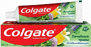 Зубная паста COLGATE Лечебные травы отбеливающая, 100мл 1/48