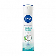 Дезодорант спрей Nivea Райский кокос 150мл. 1/6