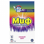 Стиральный порошок МИФ автомат Cвежий цвет  1 кг 1/7