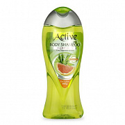 Гель для душа ACTIVE с витамином B5 "Экстракт грейпфрута" NATURAL, 400 мл. Green 1/12