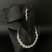 Комплект "Классика" 2 предмета: серьги, колье, арт.DHD20787, 32-587