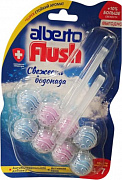 Блок для унитаза ALBERTO FLUSH двойные Свежесть Водопада 1/10