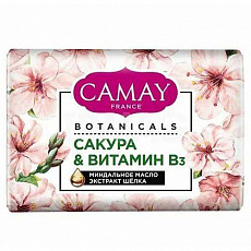Мыло туалетное Camay Сакура 85 гр 1/6
