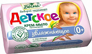 Мыло туалетное ДЕТСКОЕ  90гр крем увлажняющее 1/6 (72) (Самара) 