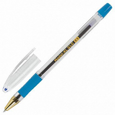 Штучно Ручка шариковая масляная с грипом BRAUBERG Model-XL GLD, СИНЯЯ, узел 0,5 мм, линия 0,25 м