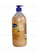 AURA Крем-мыло Шелк и ваниль Silky Cream флакон/дозатор 1000мл 1/6
