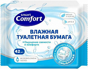 Влажная туалетная бумага Comfort smart №42