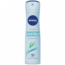 Дезодорант спрей Nivea Энергия свежести 150мл. 1/6