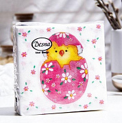 Салфетки 1сл 40л 24*24 Desna Design Сюрприз,57654*32