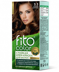 Стойкая крем-краска для волос серии "Fitocolor", тон 3.3 горький шоколад 115мл 1/20