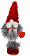 Новогодняя фигурка гномик 10*7*29 см 058D-5120D/Китай