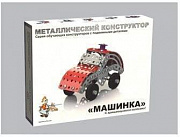 Конструктор металлический с подвижными деталями "Машинка" арт.02029