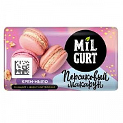 Мыло-крем MILGURT 90г Персиковый макарун