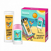 Подарочный набор REXONA Цитрусовый фреш (дез.стик 40мл + гель д/душа 200 мл )  1/6