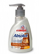 Мыло жидкое "Абсолют" 250г PRO серебро + пантенол 1/15