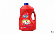 Гель для мытья посуды ACTIVE "Клубника и малина", 3500 мл Red 1/4