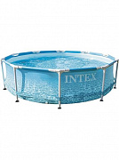 Бассейн каркасный 3.05 m x 76 cm + фильтр-насос INTEX ( Арт. 28208NP)/Рыжий кот
