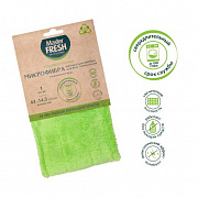 Насадка для всех типов полов Master FRESH ЭКО (микрофибра бархат), увеличенный размер, РБ 1шт